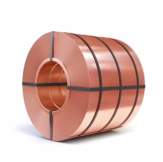Venta caliente entrega rápida de alta calidad H59 H62 H65 H68 H70 C28000 C27200 C27000 C26200 C26000 Bobina/tira de cobre para la construcción